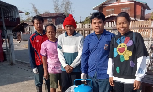 "ฉีดวัคซีนป้องกันโรคพิษสุนัขบ้า” อำเภอปทุมรัตต์